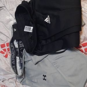 BUNDLE adidas/underarmour joggers